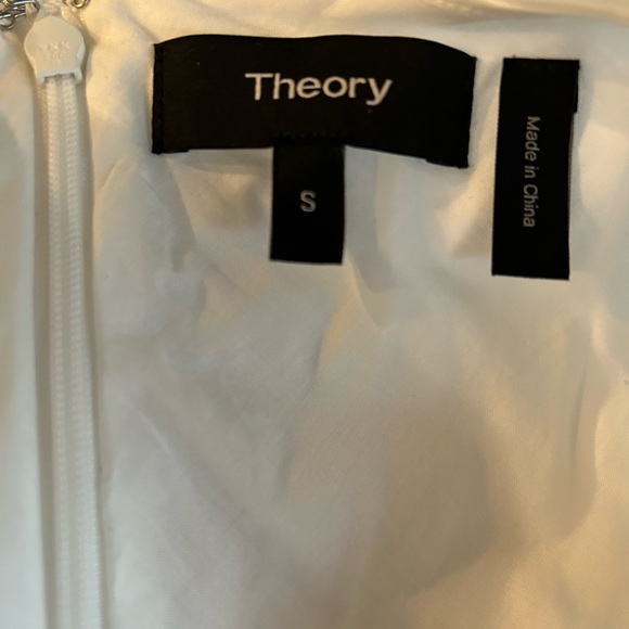 Theory Amalay Top in Sheer Plaid - Picture 9 of 10